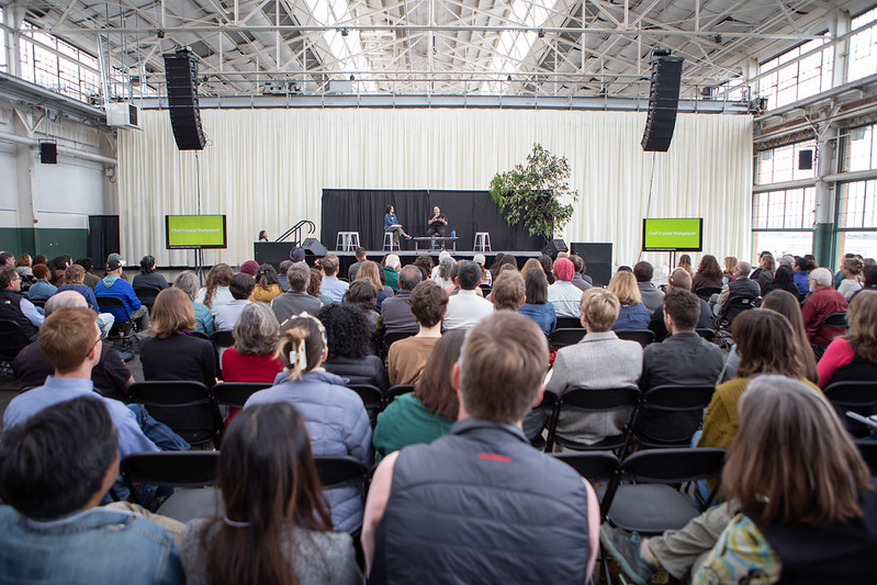 Speakers on stage at the 2023 Spring Conference